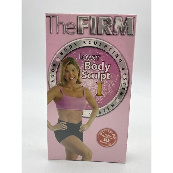 The Firm Workout VHS Tapes New Set Of 3 Lower Body Sculpt Abs Sculpt Cardio - Picture 3 of 15
